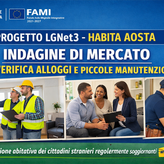 Habita Aosta: indagine di mercato per verificare gli alloggi e sostenere l’inclusione abitativa