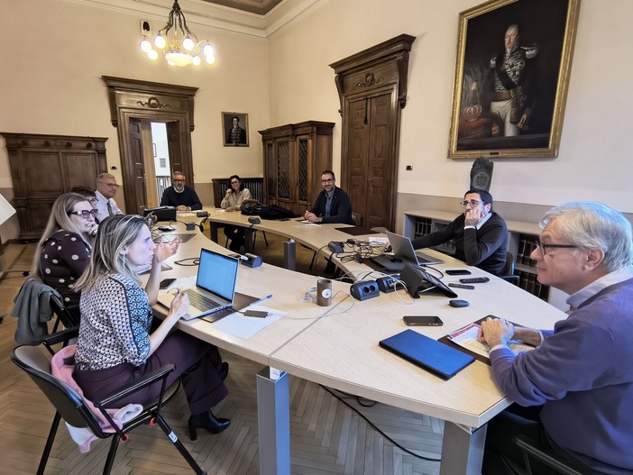 A destra il sindaco Rocco