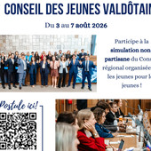 Simulation parlementaire à Aoste : réouverture des candidatures pour le Conseil des Jeunes Valdôtains Simulation parlementaire à Aoste : réouverture des candidatures pour le Conseil des Jeunes Valdôtains