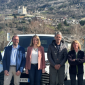 Mobilità sostenibile nel Grand-Paradis: consegnati i primi pulmini elettrici ai Comuni dell’Unité