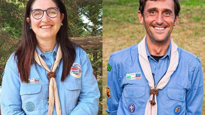 Roberta Vincini e Francesco Scoppola, presidenti nazionali AGESCI