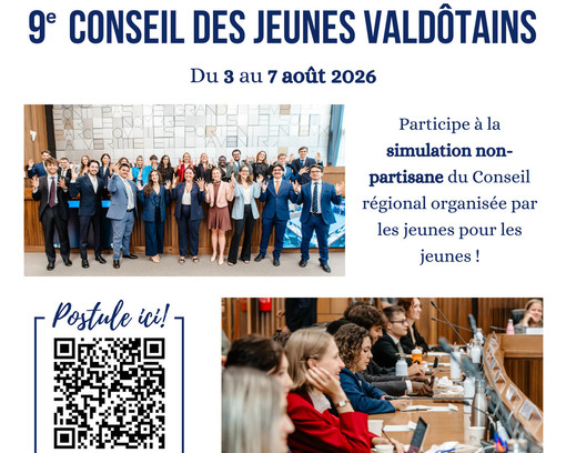 Simulation parlementaire à Aoste : réouverture des candidatures pour le Conseil des Jeunes Valdôtains Simulation parlementaire à Aoste : réouverture des candidatures pour le Conseil des Jeunes Valdôtains