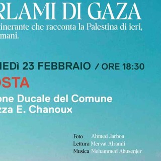 Parlami di Gaza ad Aosta