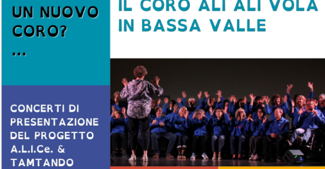 Coro AliAli, la musica che include e dà forza: il progetto arriva in Bassa Valle Coro AliAli, la musica che include e dà forza: il progetto arriva in Bassa Valle