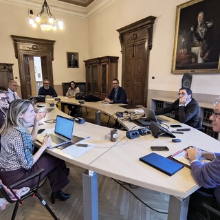 A destra il sindaco Rocco