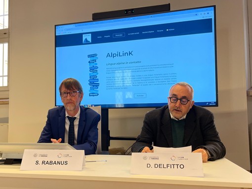 Stefan Rabanus e Denis Delfitto, Università di Verona Stefan Rabanus e Denis Delfitto, Università di Verona