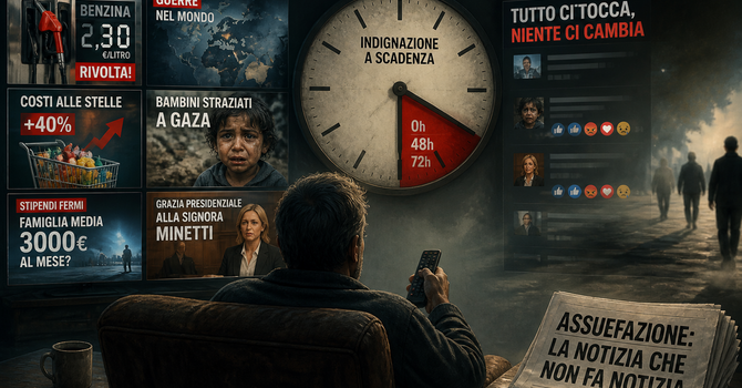 Parafrasando Lucio Battisti, verrebbe quasi spontaneo cantare: tu chiamala, se vuoi… assuefazione