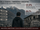 L'Immagine generata con intelligenza artificiale traduce visivamente il contrasto che emerge dall’articolo: una Valle d’Aosta apparentemente prospera ma con una fragilità educativa che rischia di svuotare il futuro della Petite Patrie