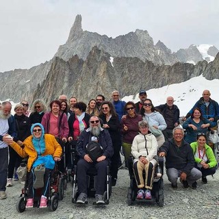 AISM Valle d'Aosta conquista il Monte Bianco: a Skyway una giornata che dimostra come l'accessibilità possa portare tutti in vetta