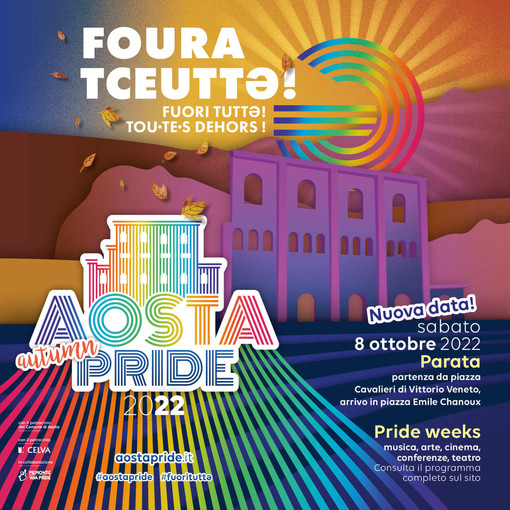 Anpi invita i valdostani alla Parata del Pride ad Aosta