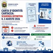 Carta d’identità elettronica, open day straordinari per la sostituzione del documento cartaceo Carta d’identità elettronica, open day straordinari per la sostituzione del documento cartaceo
