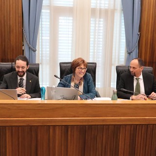 Andrea Campotaro, Chiara Minelli e Eugenio Torrione, consiglieri regionali AVS Andrea Campotaro, Chiara Minelli e Eugenio Torrione, consiglieri regionali AVS