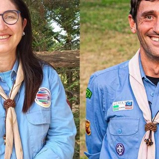 Roberta Vincini e Francesco Scoppola, presidenti nazionali AGESCI