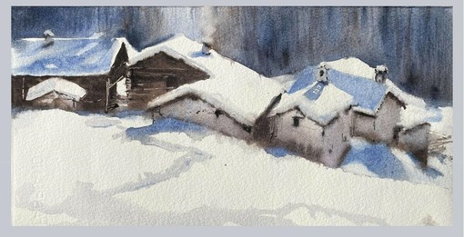 Chiara Bartolucci presenta “Anime diverse”: la sua personale di acquerelli a Saint-Vincent