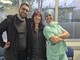 I tre autori principali, da sx, Emanuele Koumantakis e Christine Rollandin (statistici della scuola di specializzazione in Statistica Medica dell'università degli studi di Torino) e Enrica Delfino (anestesista rianimatore dell'Ausl Valle d'Aosta)