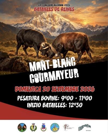 Courmayeur: 145 bovine in campo per la terza eliminatoria autunnale della "Batailles de Reines" Courmayeur: 145 bovine in campo per la terza eliminatoria autunnale della "Batailles de Reines"
