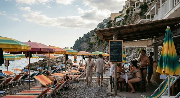 Sulla spiaggia di Fornillo: l’anima autentica di Positano