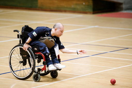 Boccia paralimpica