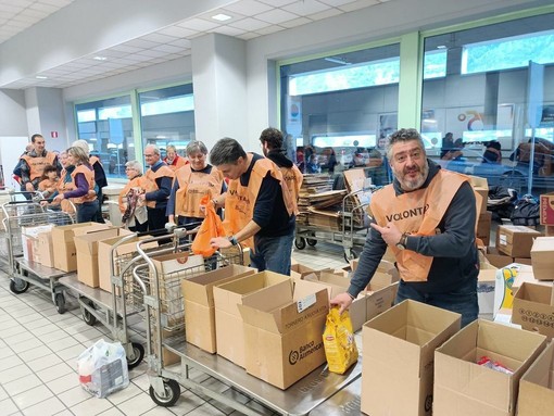 Volontari Banco Alimentare (ph. repertorio)