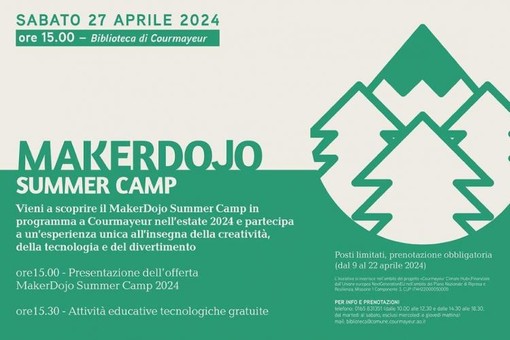 Open Day MakerDojo Summer Camp