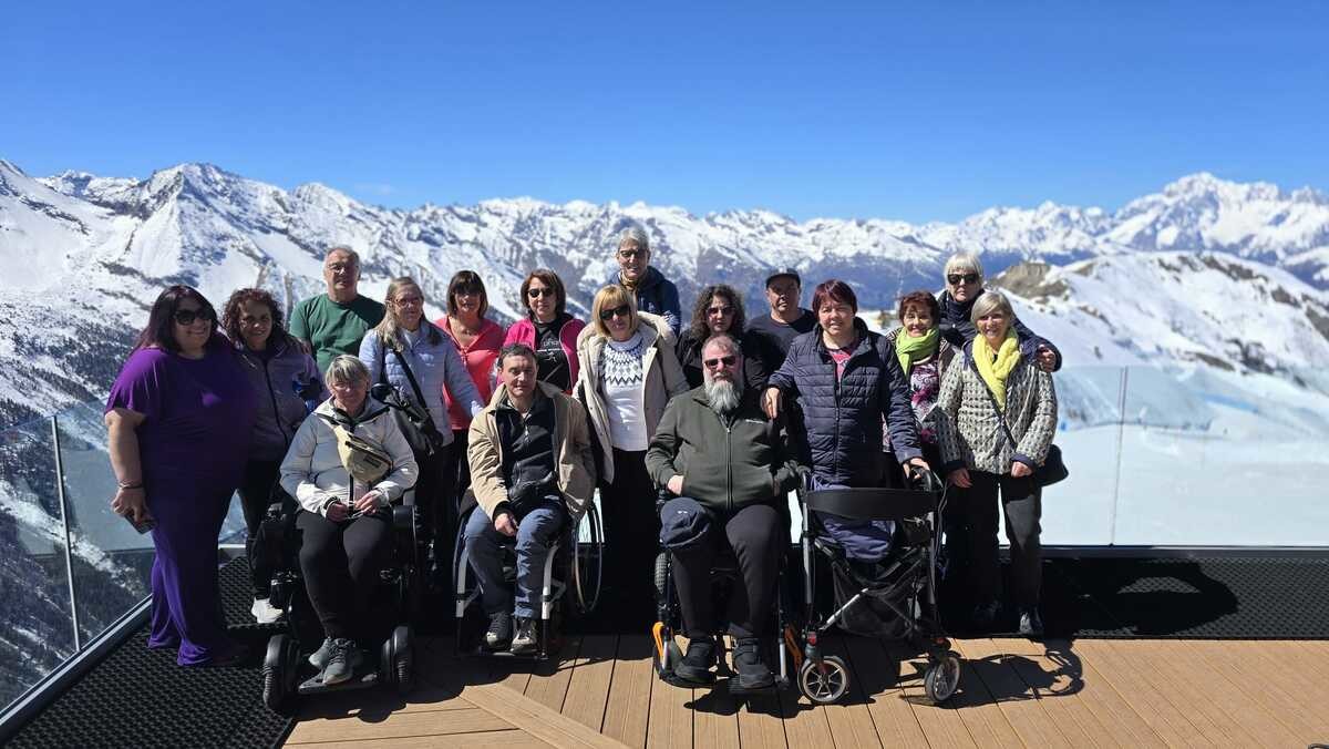 Gita sociale AISM alla Stella di Pila: una giornata di inclusione senza barriere