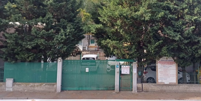 L'ingresso del canile-gattile di Saint-Christophe