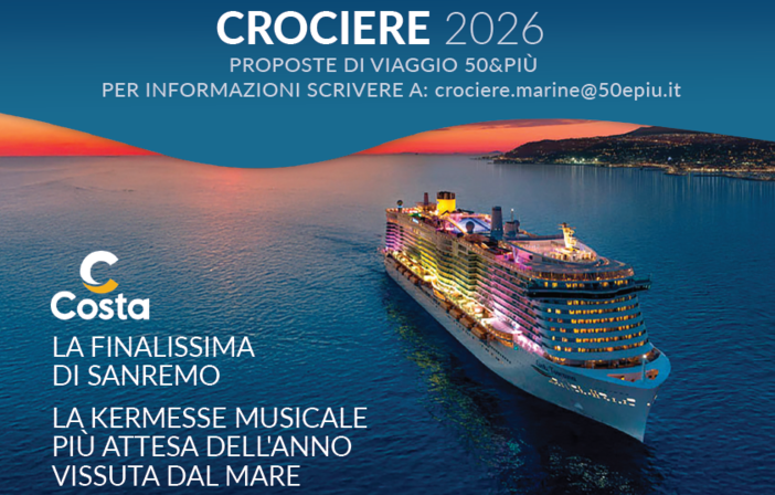 Salpa con 50&amp;Più: il viaggio che unisce, rilassa e fa stare bene