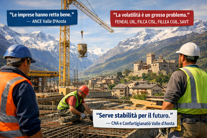 Edilizia valdostana, l’accordo sull’Evr tra fiducia e timori globali Edilizia valdostana, l’accordo sull’Evr tra fiducia e timori globali