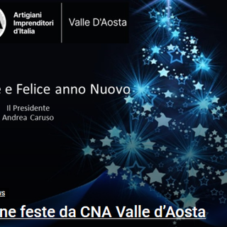 Buone feste da CNA Valle d’Aosta