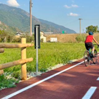 Inaugurazione della nuova pista ciclabile tra Pont-Saint-Martin e Donnas