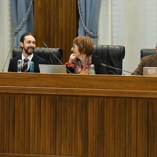 I consiglieri regionasli di Avs: Campotaro, Minelli, Torrione