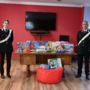 I Carabinieri di Aosta donano giocattoli alla Croce Rossa