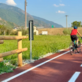 Inaugurazione della nuova pista ciclabile tra Pont-Saint-Martin e Donnas Inaugurazione della nuova pista ciclabile tra Pont-Saint-Martin e Donnas