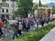 A Trento la protesta contro il nuovo Centro di permanenza per il rimpatrio. (ph. lapiazzaweb) A Trento la protesta contro il nuovo Centro di permanenza per il rimpatrio. (ph. lapiazzaweb)