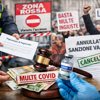 Multe Covid, arrivano le ingiunzioni: polemica politica ma le regole restano regole