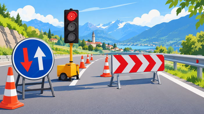 Lavori sulle strade regionali: sensi unici alternati a Gressan, Jovençan e Hône
