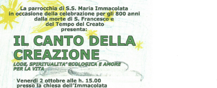 Il Cantico delle creature, 800 anni dopo: la sfida di salvare Madre Terra Il Cantico delle creature, 800 anni dopo: la sfida di salvare Madre Terra