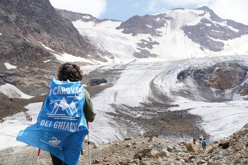 Carovana dei ghiacciai 2026, dal Miage a Planpincieux per osservare la crisi climatica sul Monte Bianco Carovana dei ghiacciai 2026, dal Miage a Planpincieux per osservare la crisi climatica sul Monte Bianco