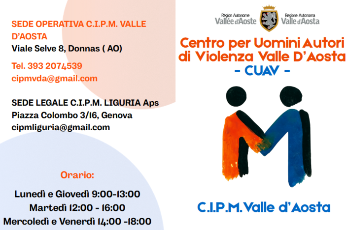 Il CUAV debutta in Valle d’Aosta: prevenire la violenza partendo da chi la compie[Titolo]