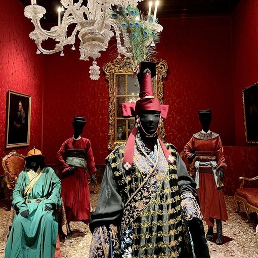 Stefano Nicolao presenta a Venezia gli abiti di Marco Polo