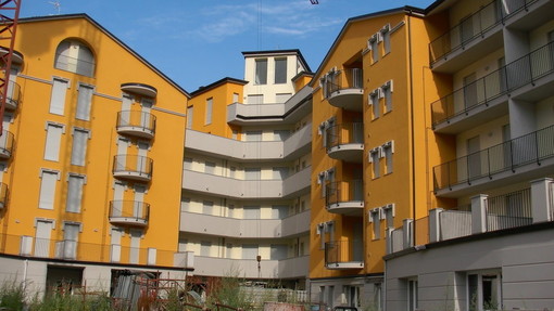 Case popolari gestite dall'Arer di Aosta al Quartiere Cogne