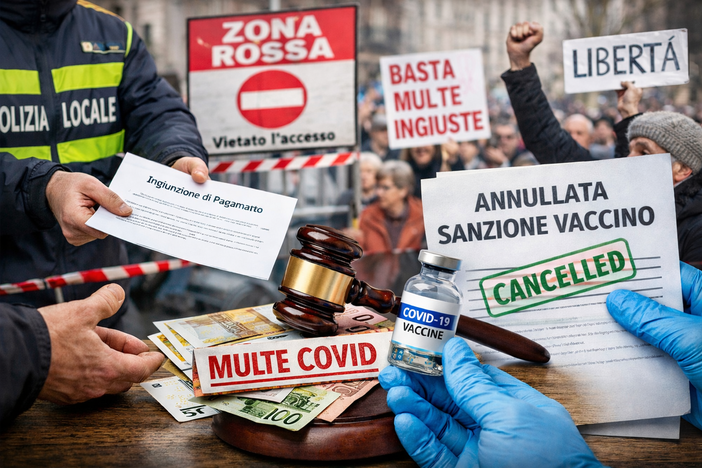 Multe Covid, arrivano le ingiunzioni: polemica politica ma le regole restano regole