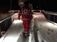 Volontari della Croce rossa impegnati nelle fredde notti invernali