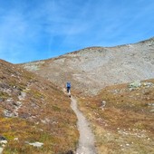 Il “cornetto” dello Spitzhorli sulla destra (ph. M. Carlesso) Il “cornetto” dello Spitzhorli sulla destra (ph. M. Carlesso)