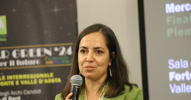 Alessia Gontier, presidente Coldiretti VdA Alessia Gontier, presidente Coldiretti VdA