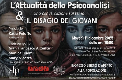 L’attualità della psicoanalisi: una conversazione che guarda negli occhi il disagio dei giovani L’attualità della psicoanalisi: una conversazione che guarda negli occhi il disagio dei giovani