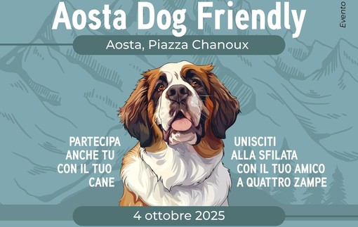 In piazza Chanoux la festa degli amici a 4 zampe con “Aosta Dog Friendly”