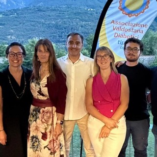 Il nuovo direttivo Associazione Valdostana Diabetici Tipo 1 ODV