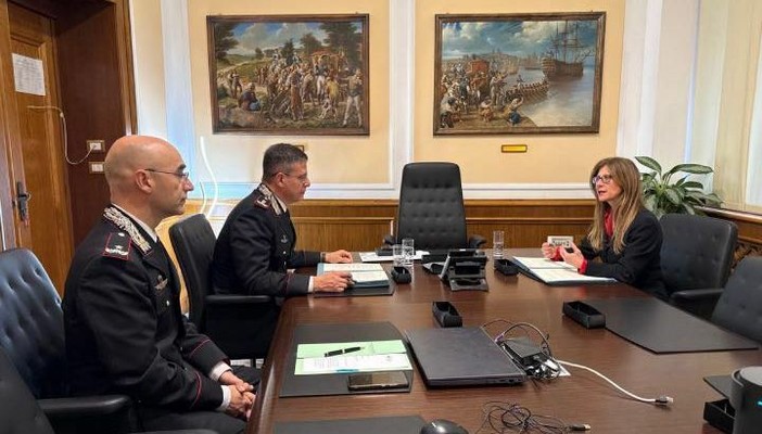 Claudia Ricci, avvocato Enpa e il Capo del II Reparto dell’Arma dei Carabinieri, generale Arturo Guarino