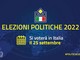 Elezioni Politiche 2022: In Valle d'Aosta poco più di 98mila elettori